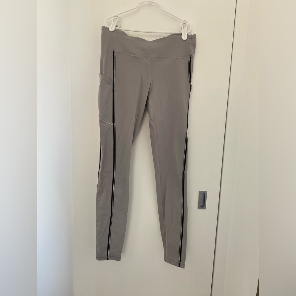 Lululemon Running Tights Leggings Gray Size 8 Worn Once